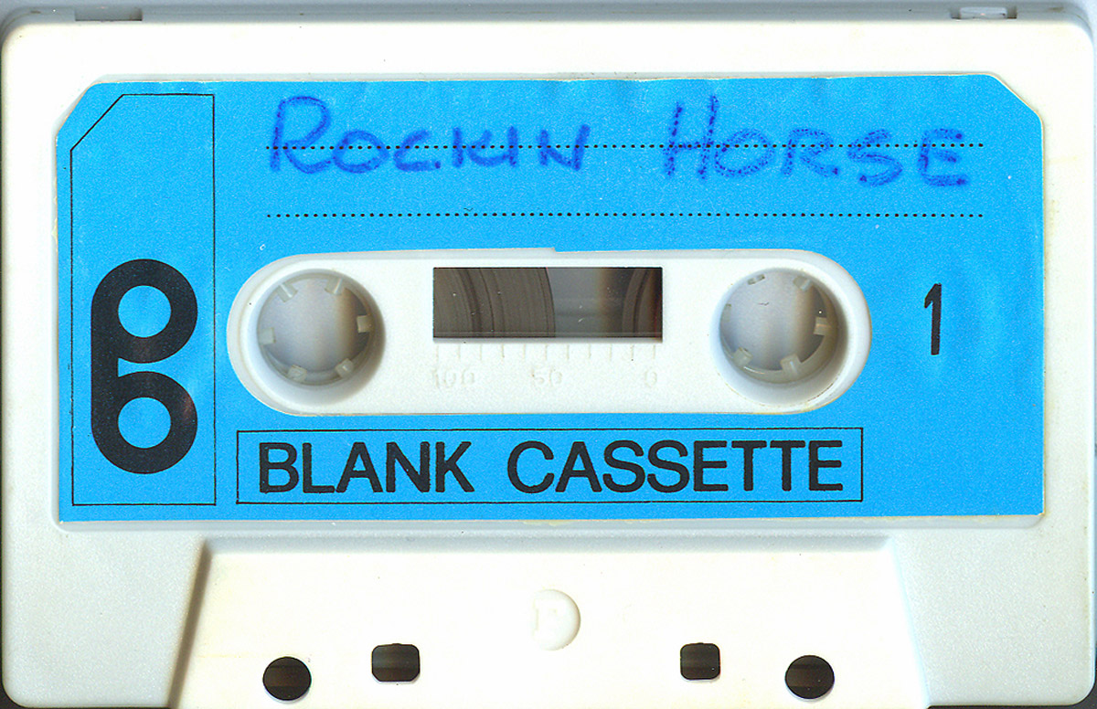 La cassetta di Olimpio con i provini dei Rocking Horse